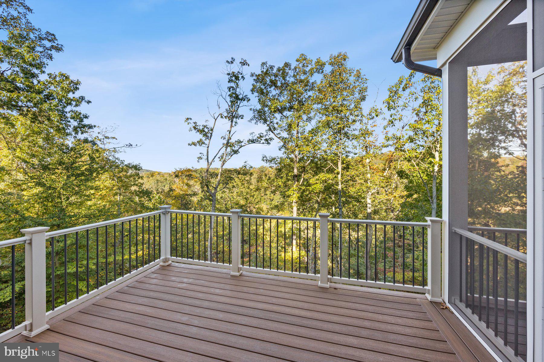 6720 Oakridge Road New Market, MD 21774 - Photo 16 of 41 Deck with view of hills