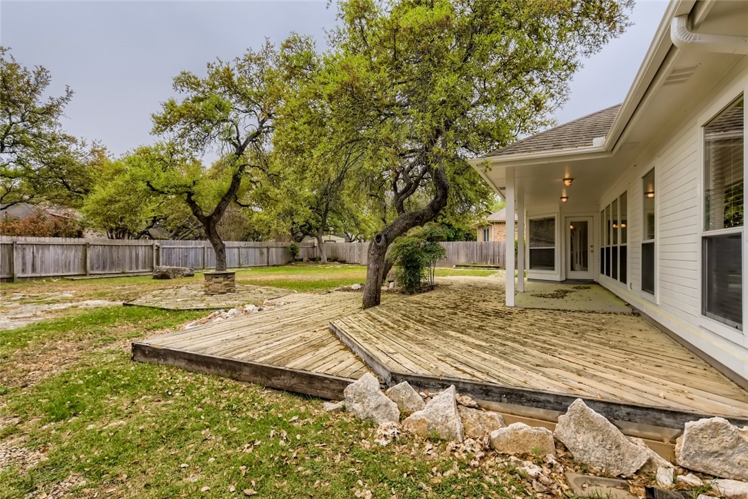 511 Susana Drive Georgetown, TX 78628 - Photo 26 of 31 Large backyard deck