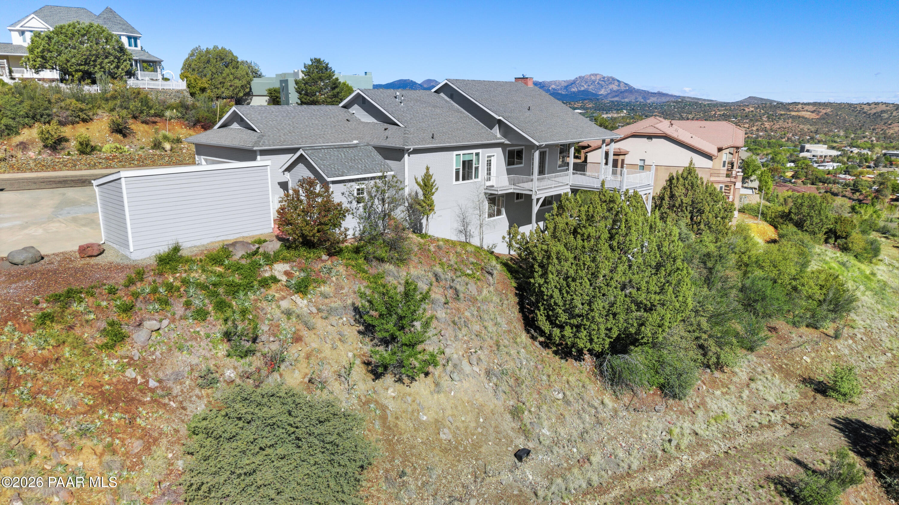 269 Point Of View Prescott, AZ 86303 - Photo 47 of 50 32-Aerial View Back Deck