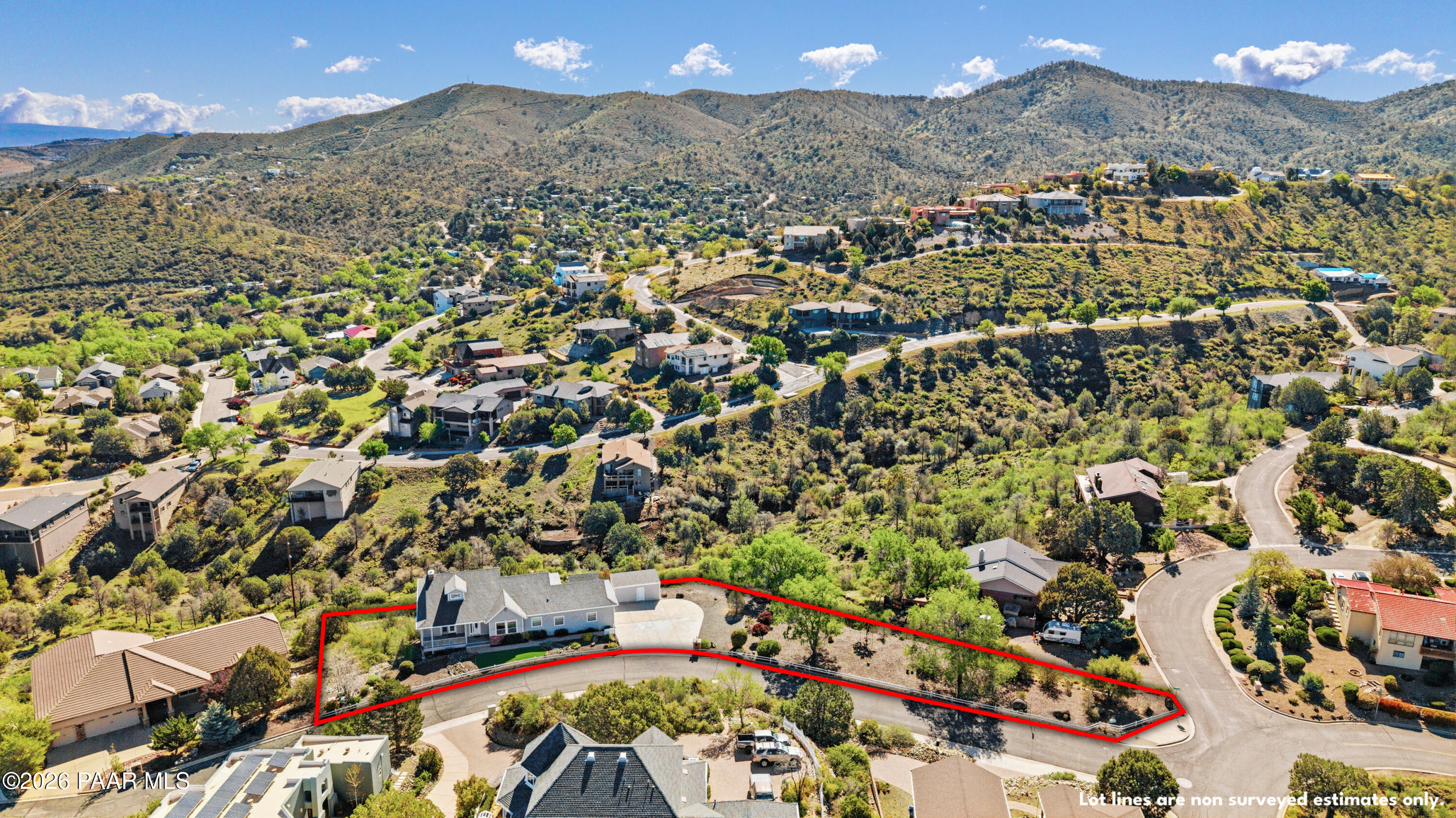 269 Point Of View Prescott, AZ 86303 - Photo 48 of 50 33-Aerial View N