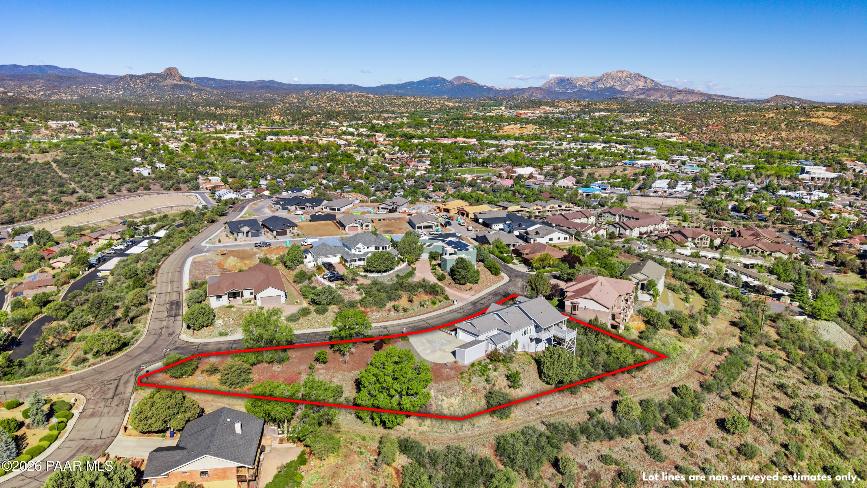 269 Point Of View Prescott, AZ 86303 - Photo 50 of 50 35-Aerial View S