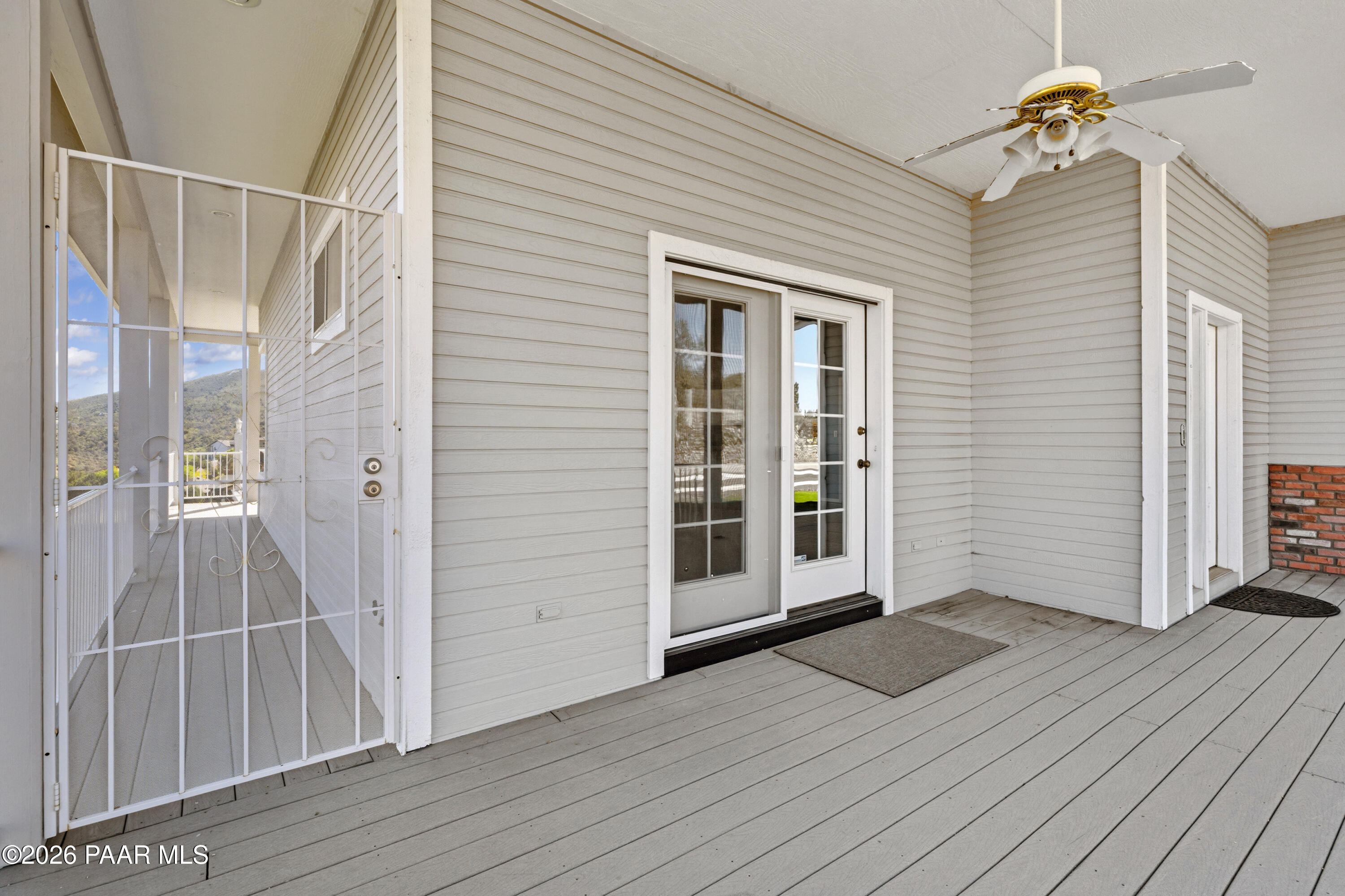 269 Point Of View Prescott, AZ 86303 - Photo 8 of 50 05-Front Covered Deck