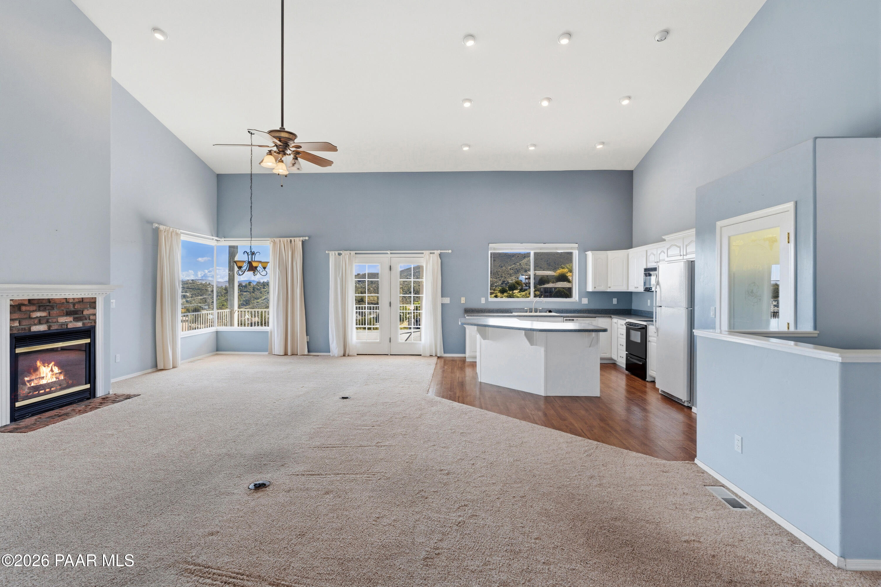 269 Point Of View Prescott, AZ 86303 - Photo 10 of 50 07-Living Room & Kitchen
