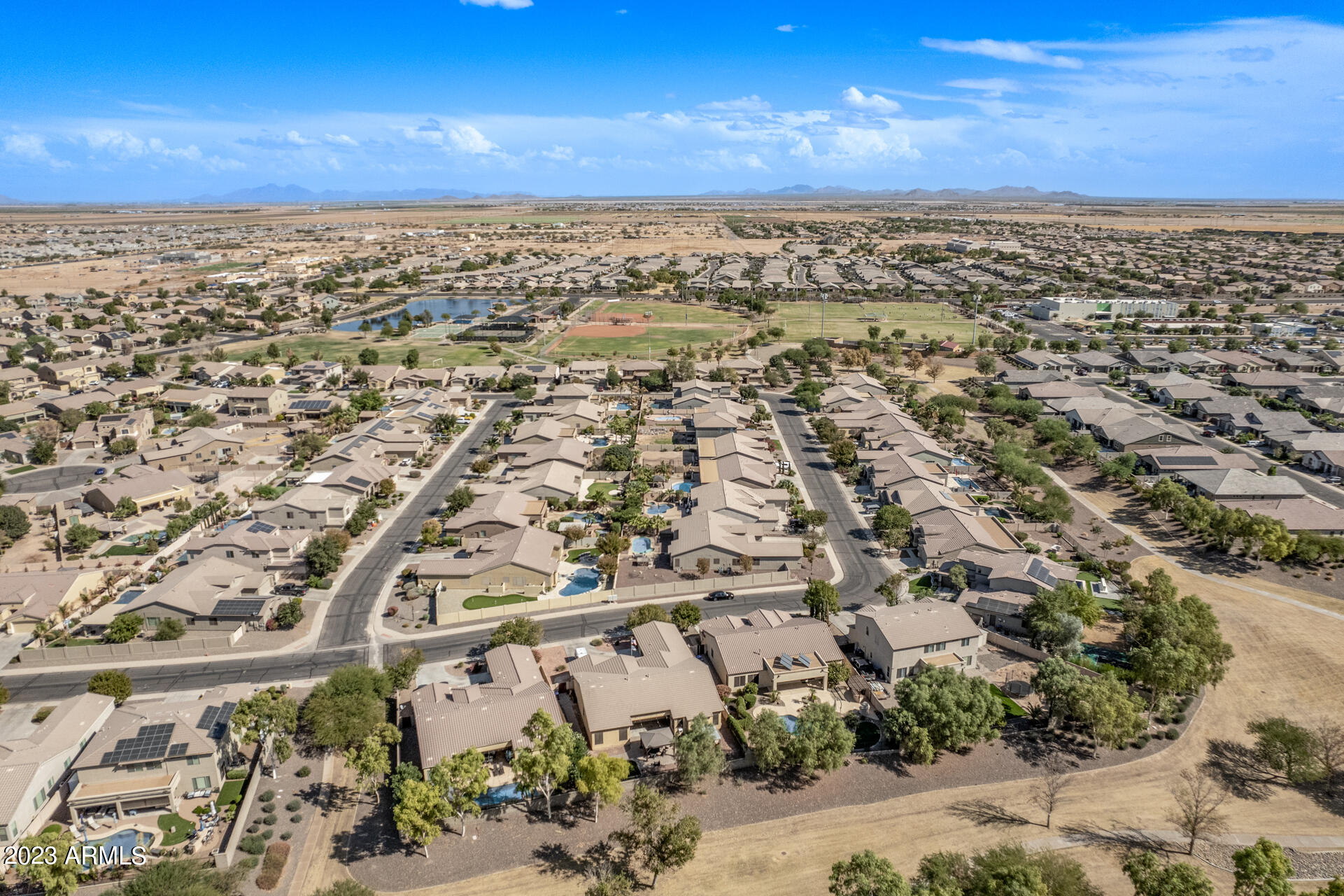 18926 North Stonegate Road Maricopa, AZ 85138 - Photo 58 of 67 0061-61 Stonegate 18926 Drone