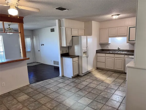 a view of a garden from a room