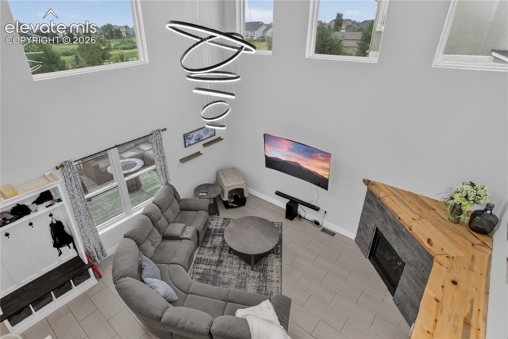 11662 Rio Secco Road Peyton, CO 80831 - Photo 13 of 29 2-story ceilings in great room