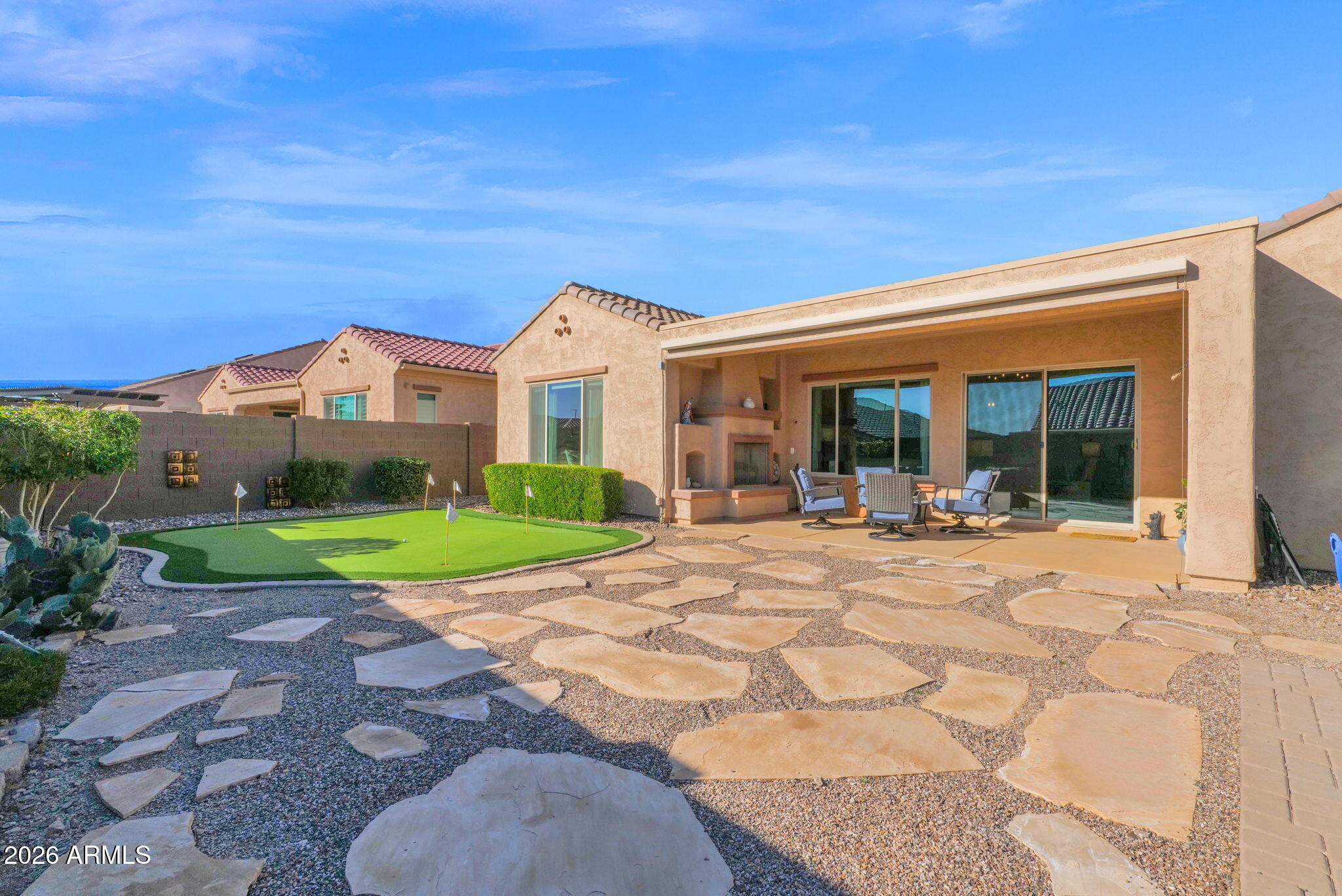 7723 West Willow Way Florence, AZ 85132 - Photo 41 of 64 a view of house with outdoor space and porch