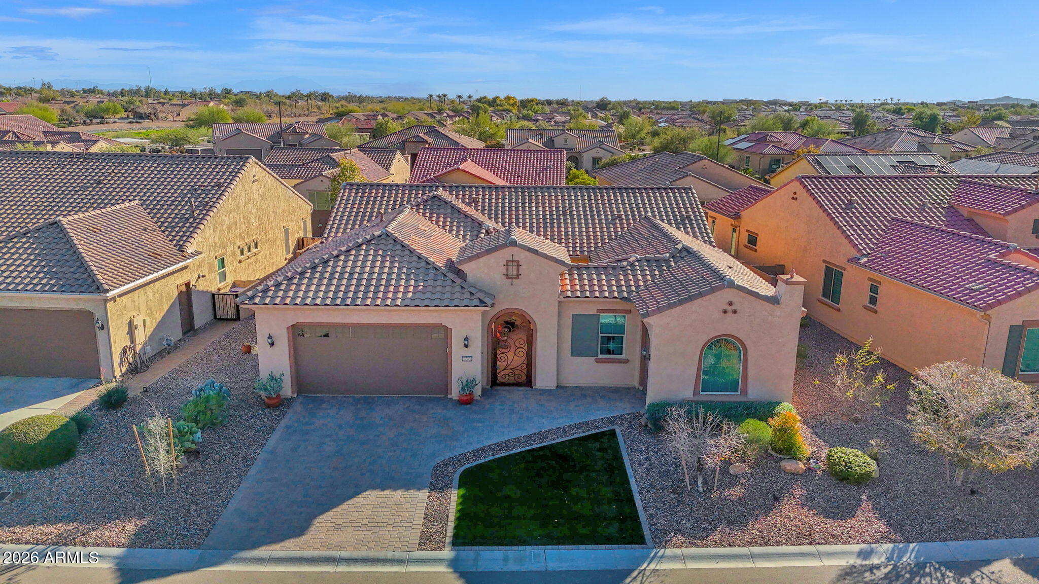7723 West Willow Way Florence, AZ 85132 - Photo 50 of 64 an aerial view of a house