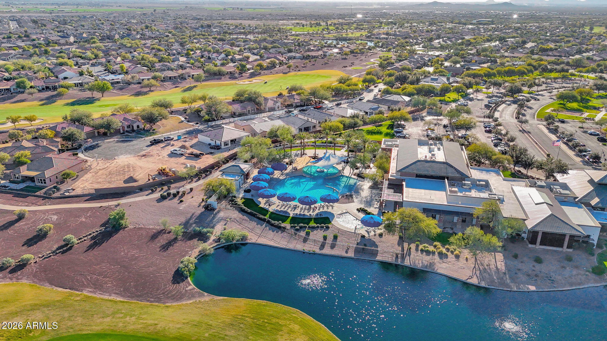 7723 West Willow Way Florence, AZ 85132 - Photo 59 of 64 an aerial view of residential houses with outdoor space