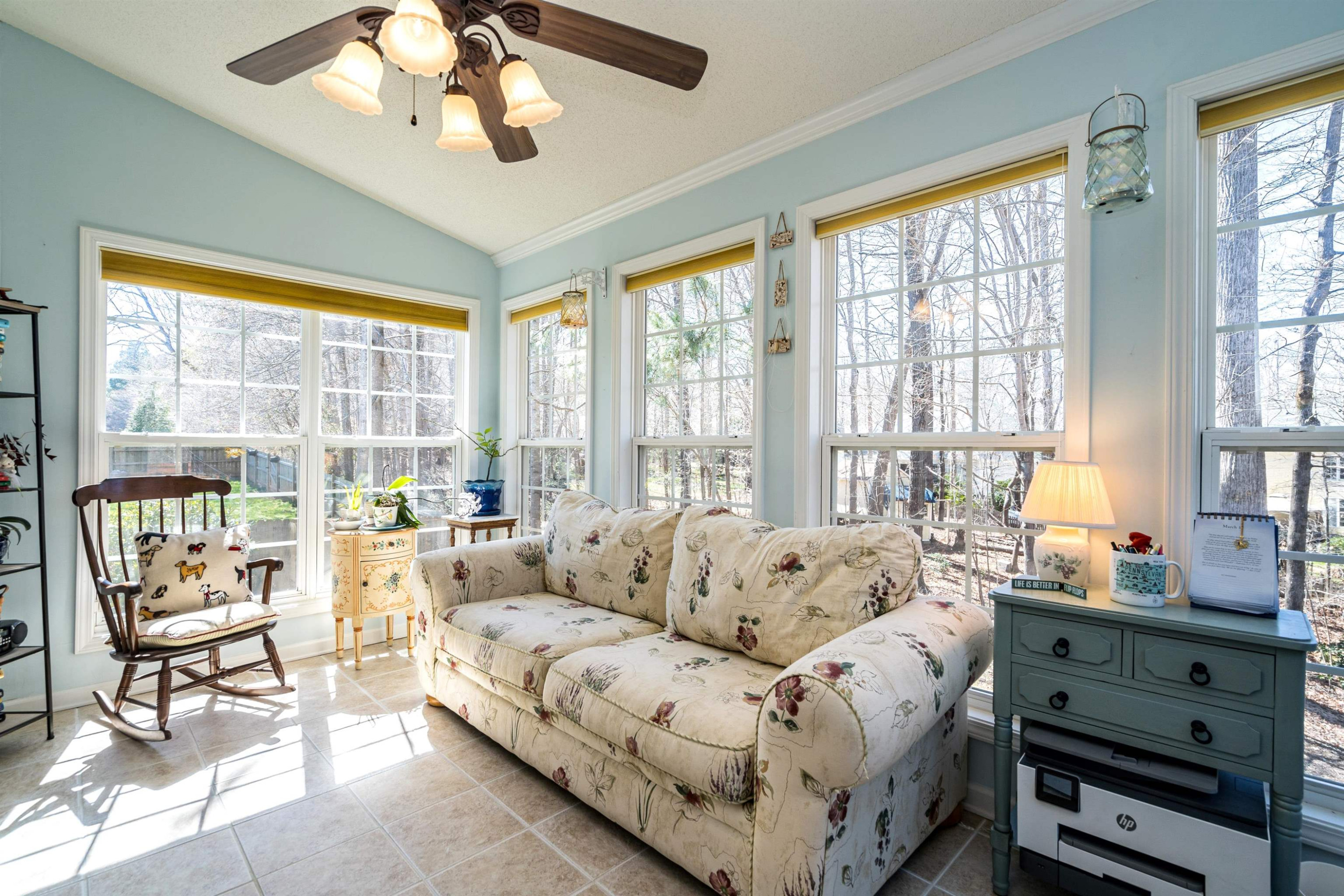 180 Mickleson Ridge Drive Raleigh, NC 27603 - Photo 12 of 32 Lots of Natural Light in the Sunroom
