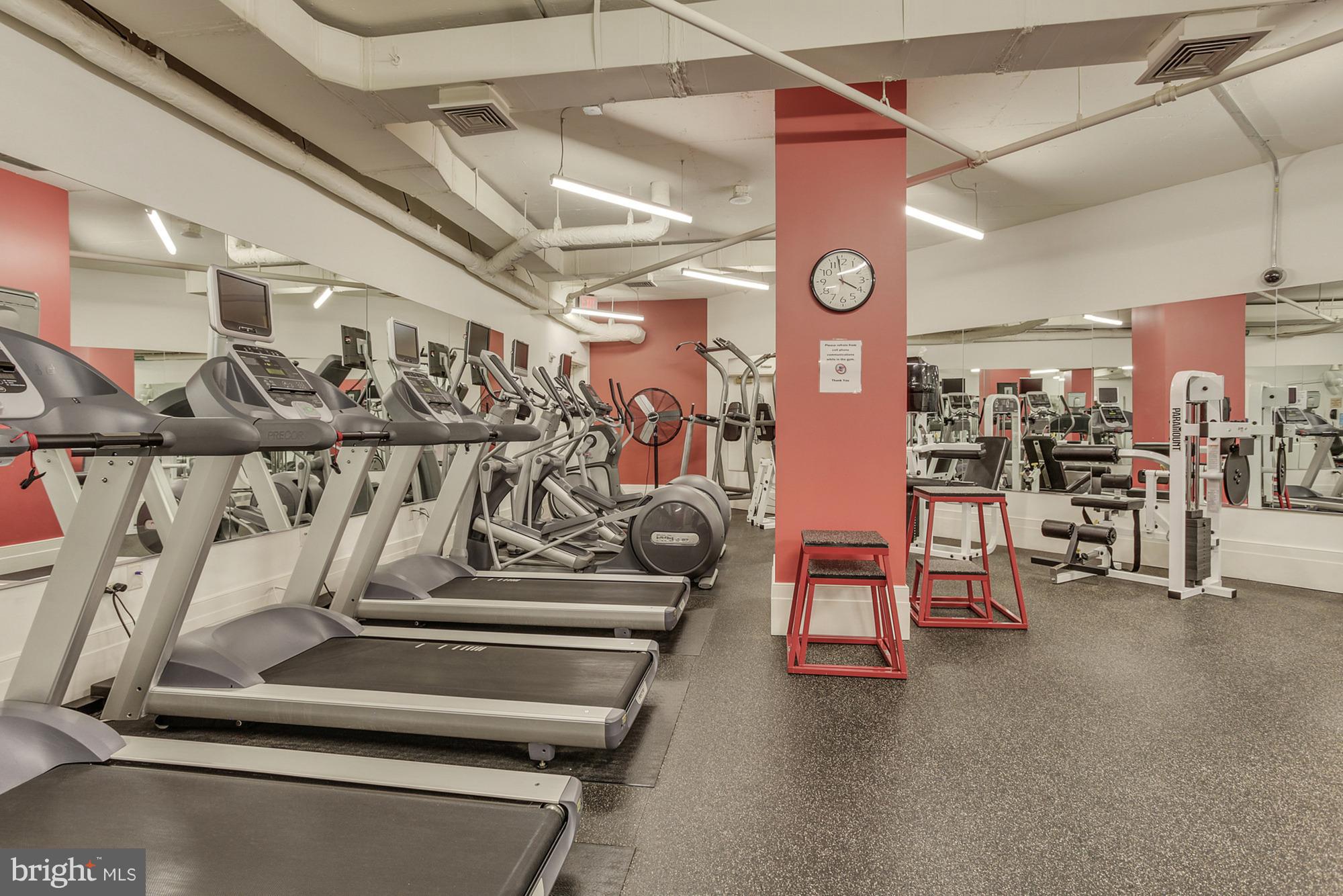2425 L Street Northwest, Unit 533 Washington, DC 20037 - Photo 21 of 28 State-of-the-art Fitness Center