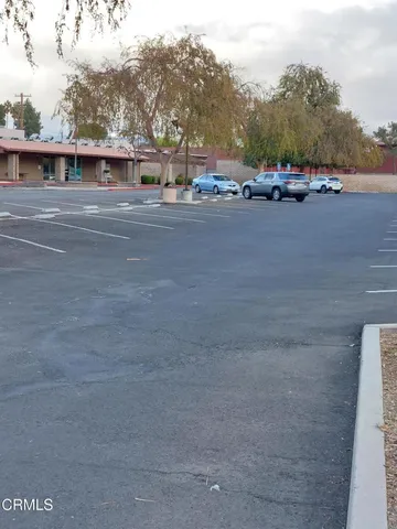 a front view of house with a garden