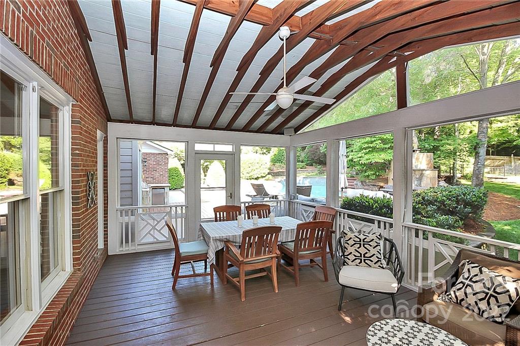 7319 St Clair Drive Charlotte, NC 28270 - Photo 30 of 39 a view of a patio on the deck