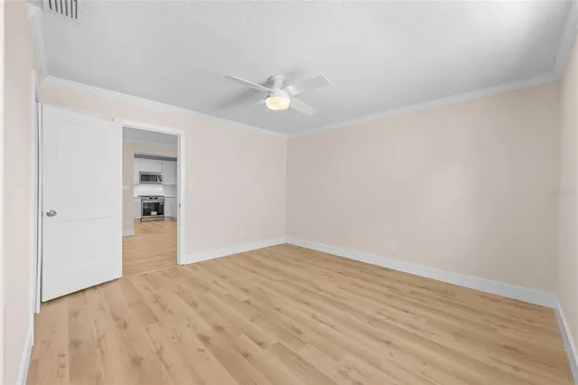 wooden floor in an empty room