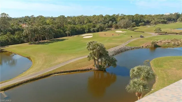 a view of a lake with a mountain