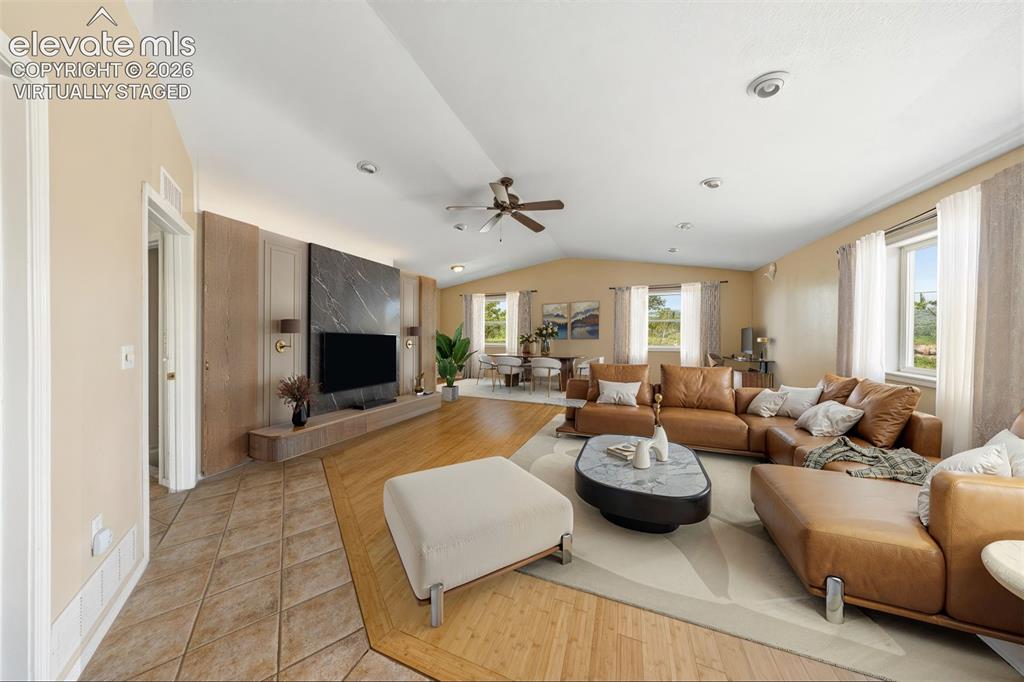 13075 Blaney Road South Peyton, CO 80831 - Photo 11 of 40 Family Room virtually staged