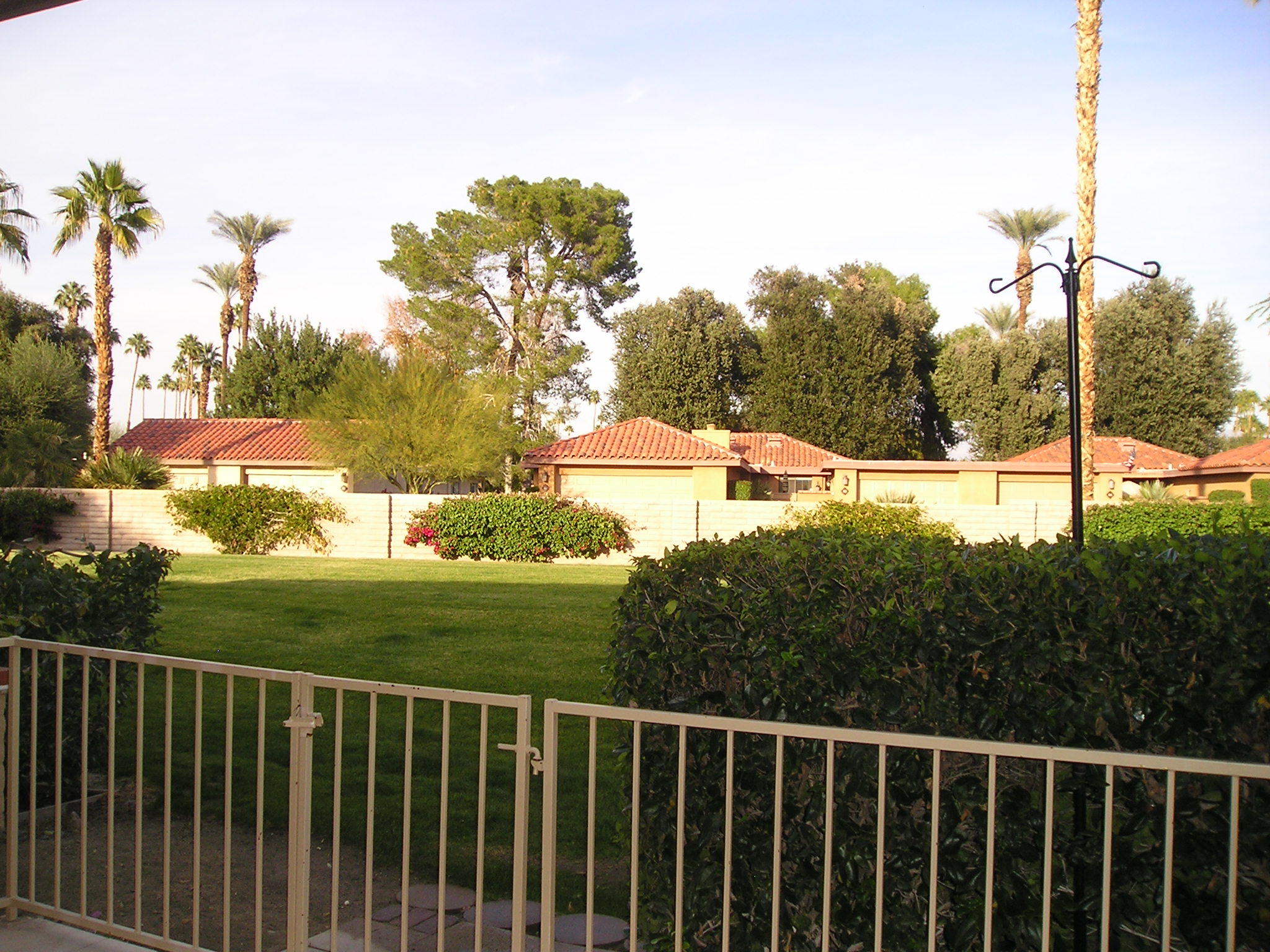 38 Malaga Drive Rancho Mirage, CA 92270 - Photo 34 of 37 a balcony with an outdoor space