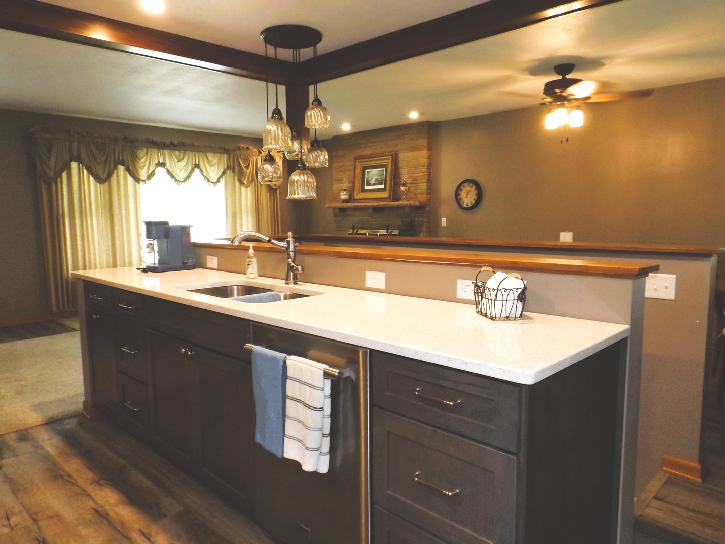 340 Tree Lane Prophetstown, IL 61277 - Photo 11 of 30 a bathroom with a sink double vanity and a mirror