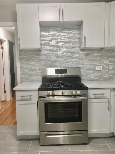 3439 West 84th Street Chicago, IL 60652 - Photo 7 of 32 a stove top oven sitting inside of a kitchen