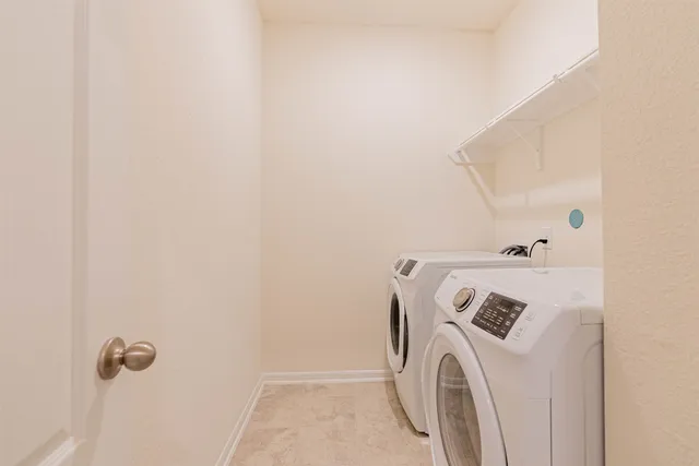 a view of a park with a slide