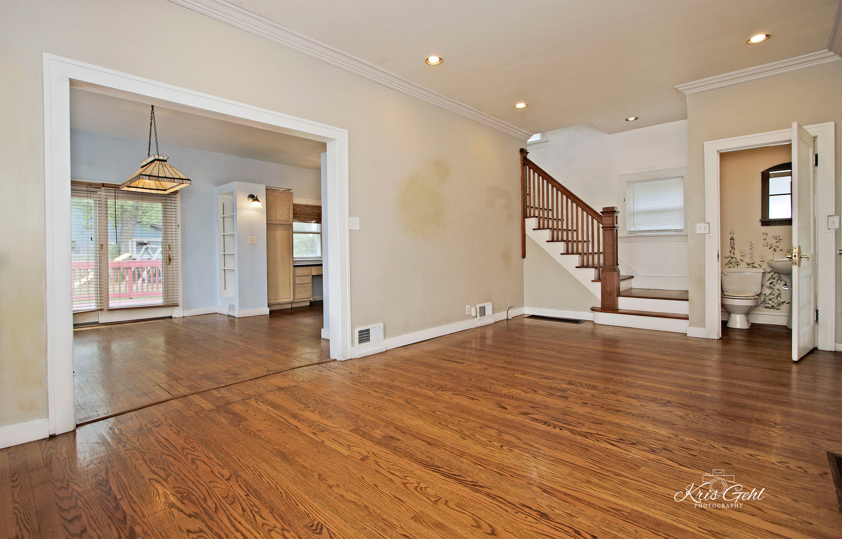 1038 Ferndale Street Gurnee, IL 60031 - Photo 10 of 24 a view of empty room with wooden floor