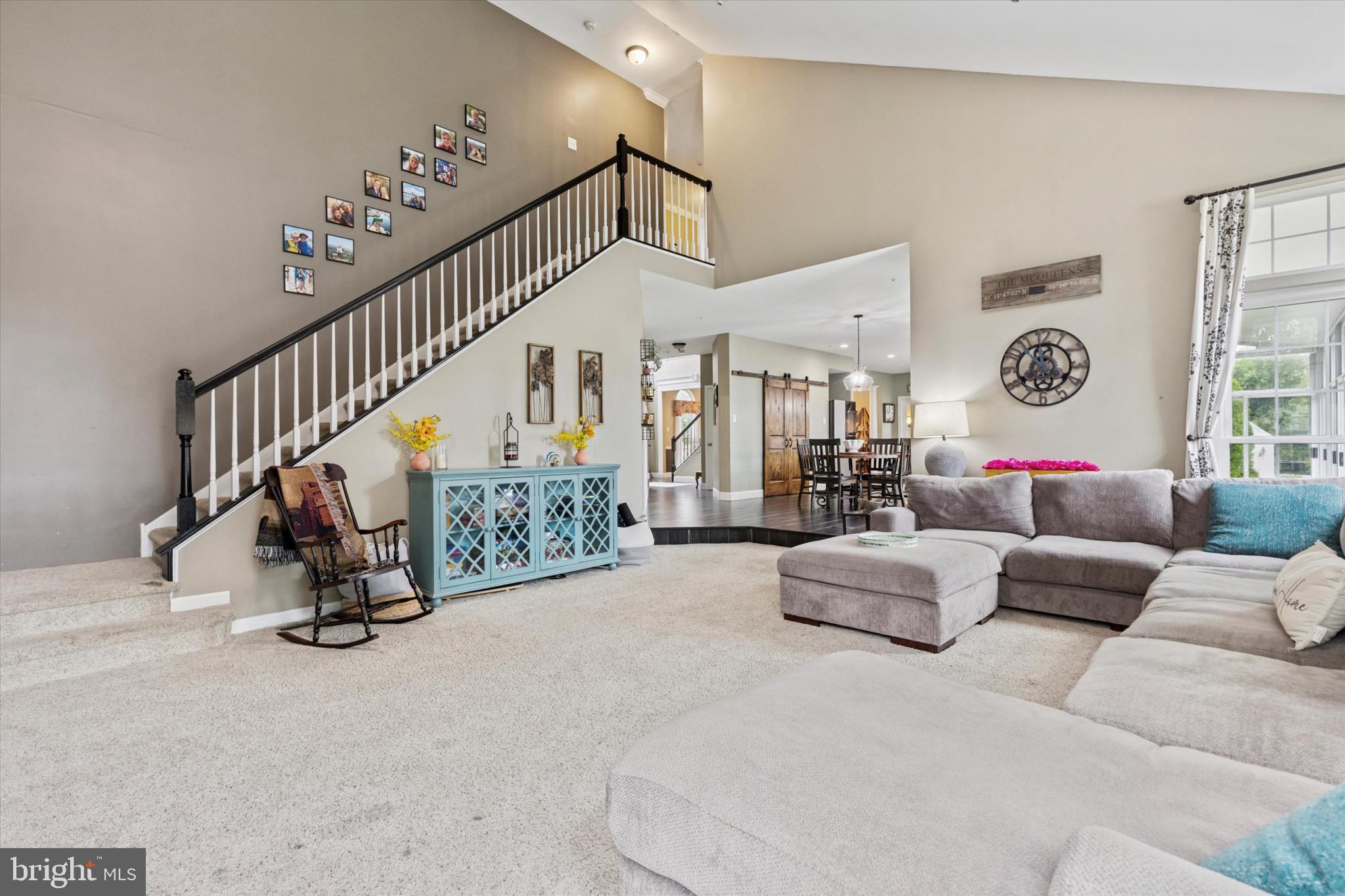 803 Sweet Cherry Street Warrington, PA 18976 - Photo 20 of 35 a living room with furniture and stairs