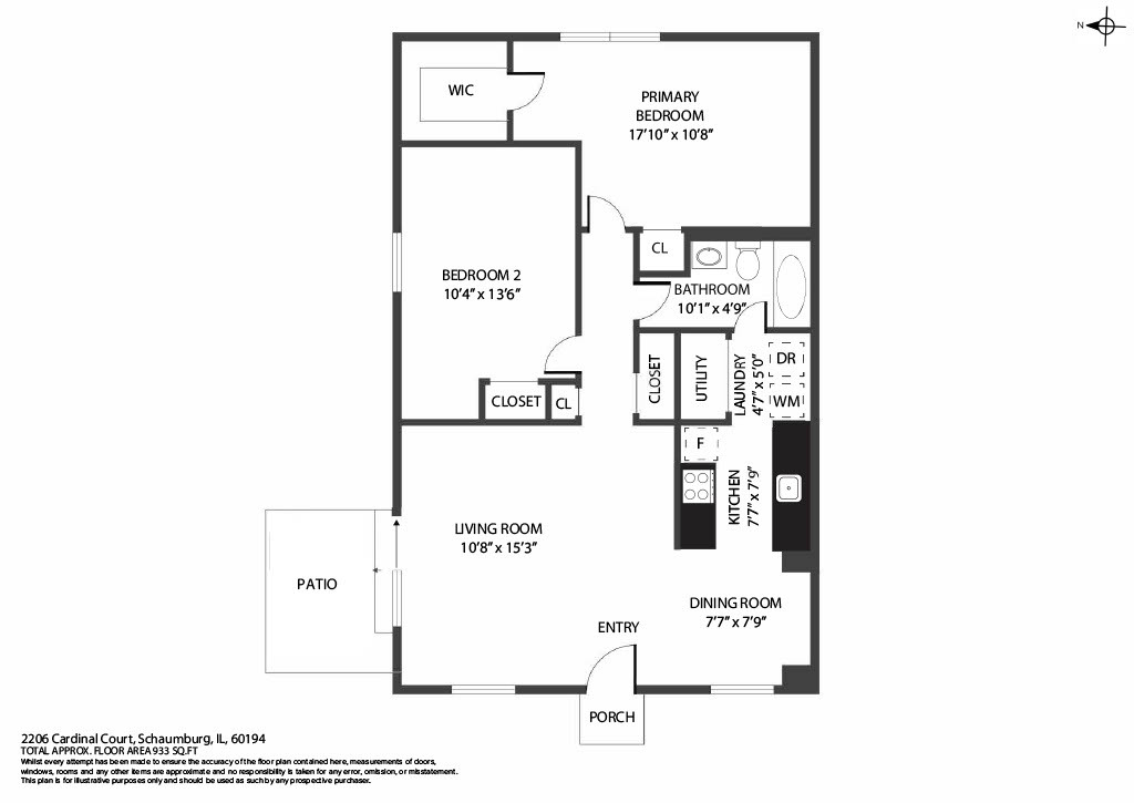 2206 Cardinal Court Streamwood, IL 60107 - Photo 15 of 15