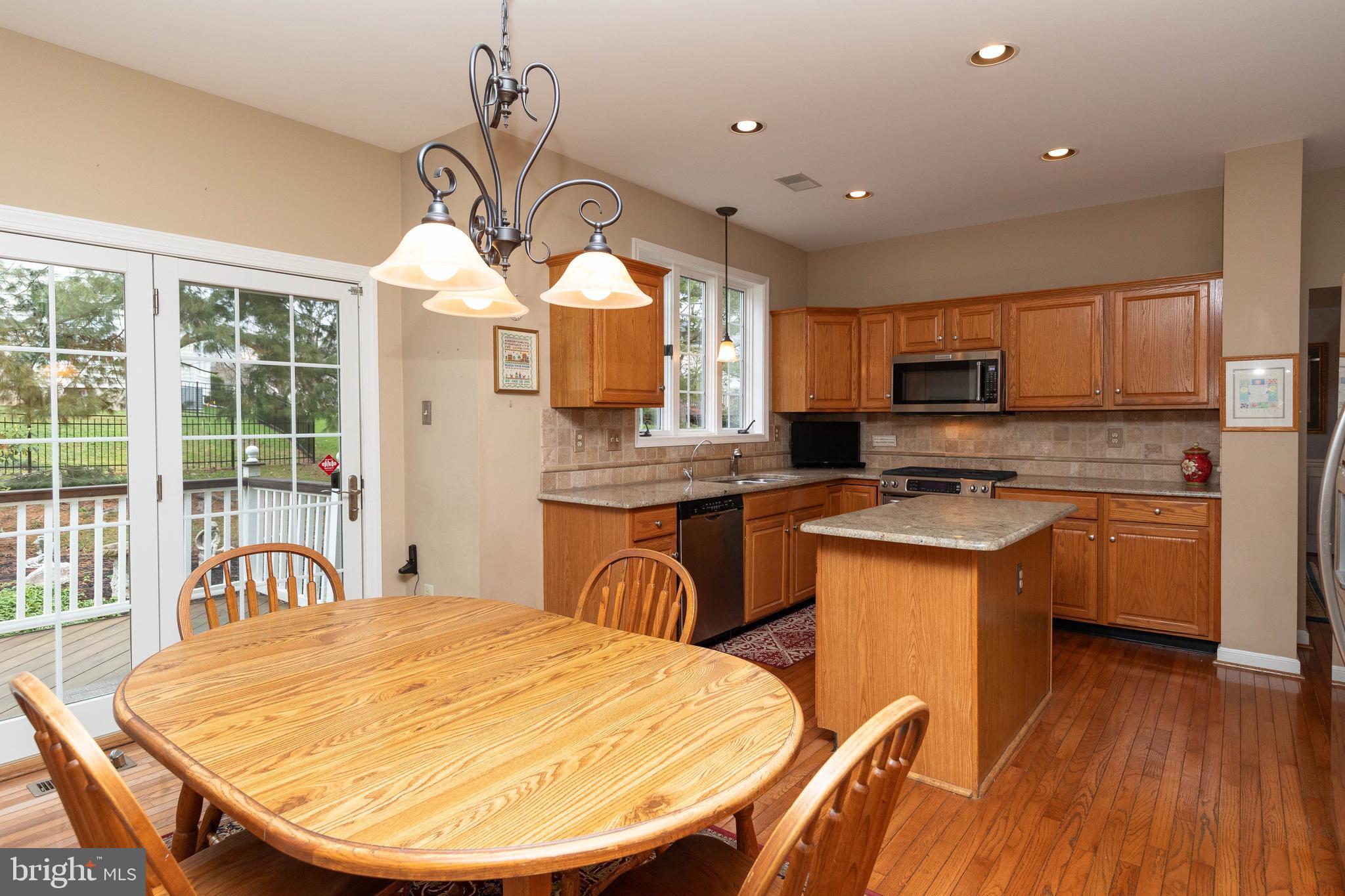 1105 Ashridge Court Ambler, PA 19002 - Photo 6 of 41 Kitchen w/ Access to Rear Deck