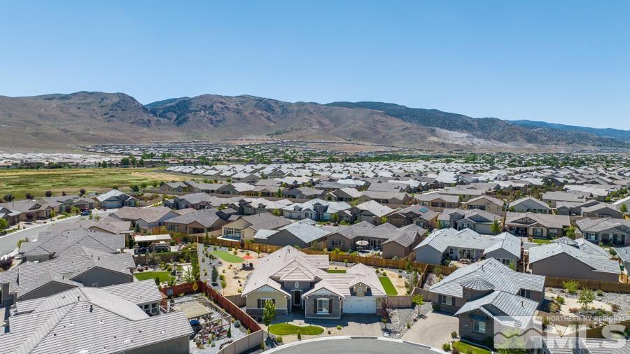 30 Phaethon Court Reno, NV 89521 - Photo 2 of 39 an aerial view of residential house and sandy dunes