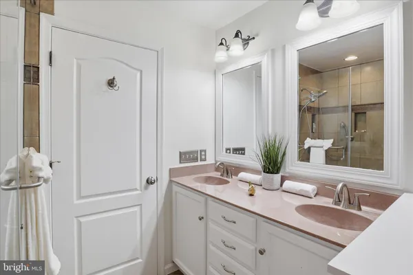 a view of a livingroom with wooden floor