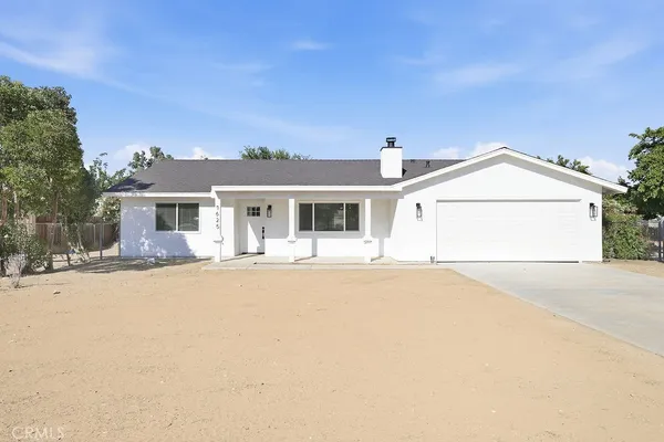 front view of a house with a outdoor space