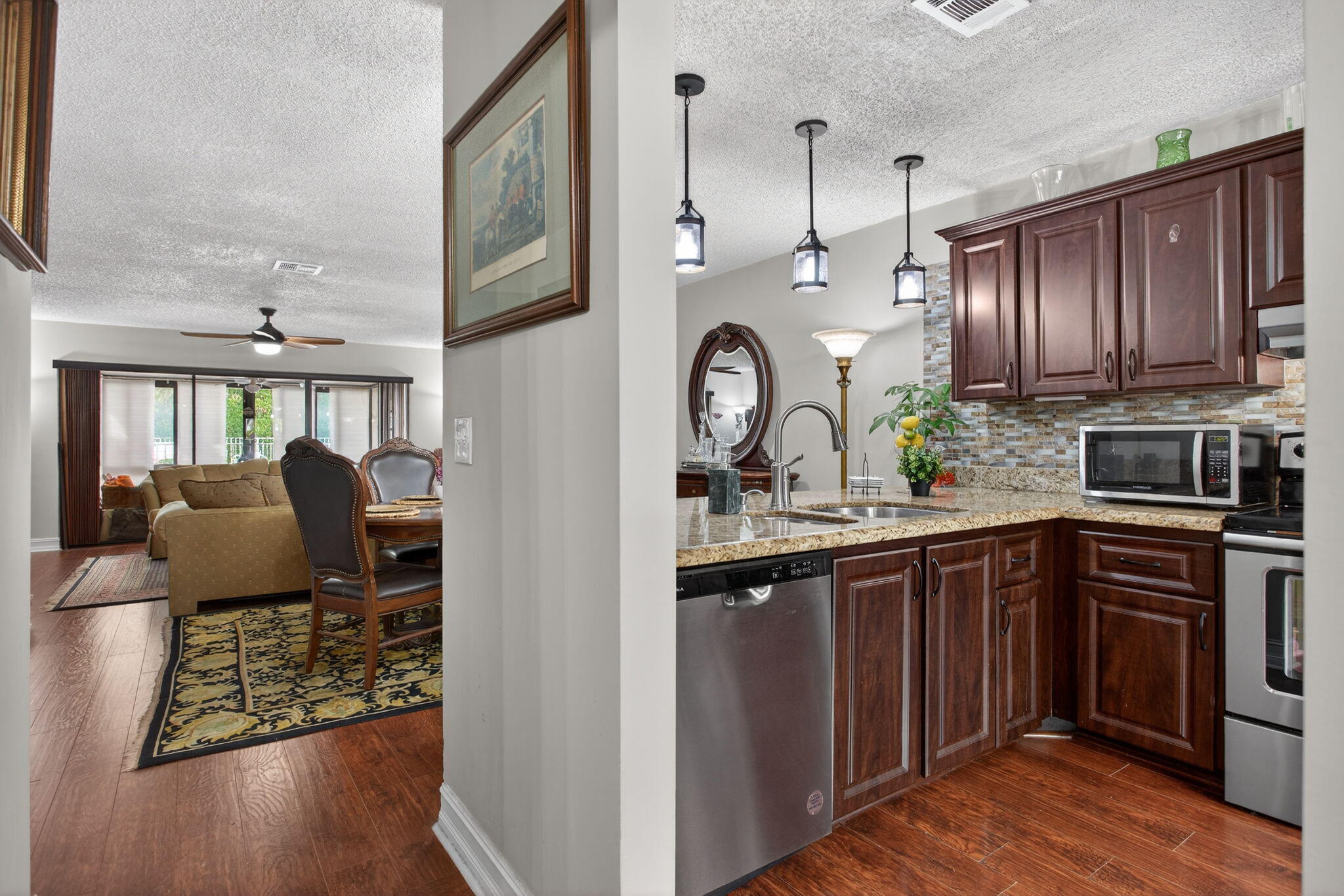 2122 Northeast 44th Street Lighthouse Point, FL 33064 - Photo 36 of 36 Entry to Kitchen and open floor plan