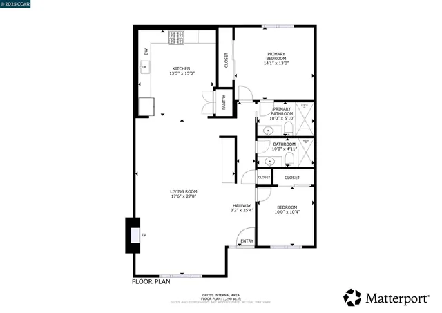 a picture of a floor plan