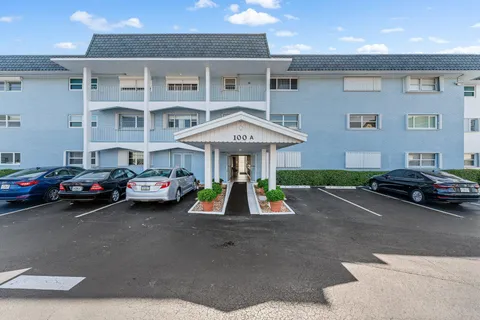 a car parked in front of a building