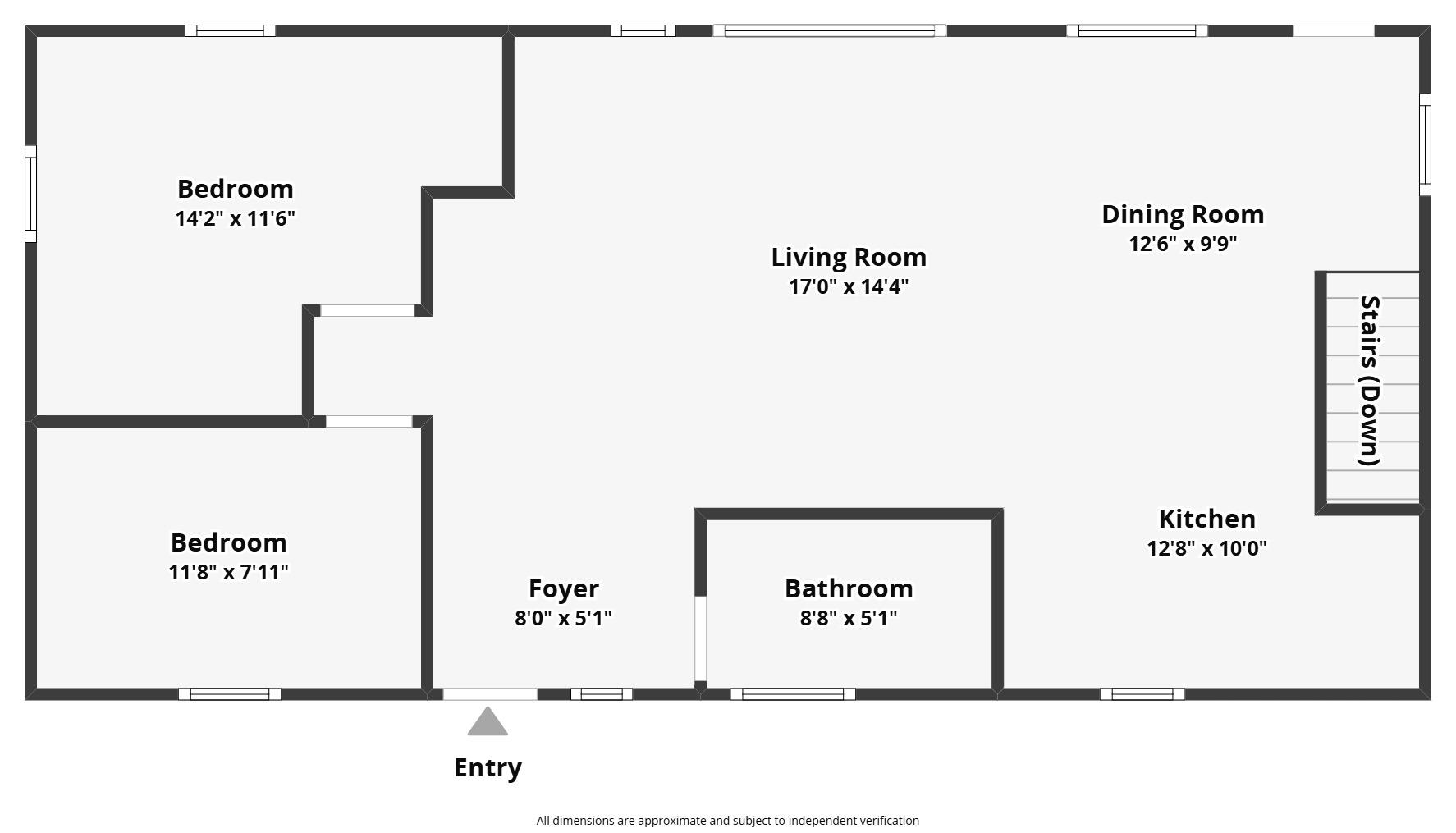 7144 Malm Road Winter, WI 54896 - Photo 57 of 58 View of property main level floor plan