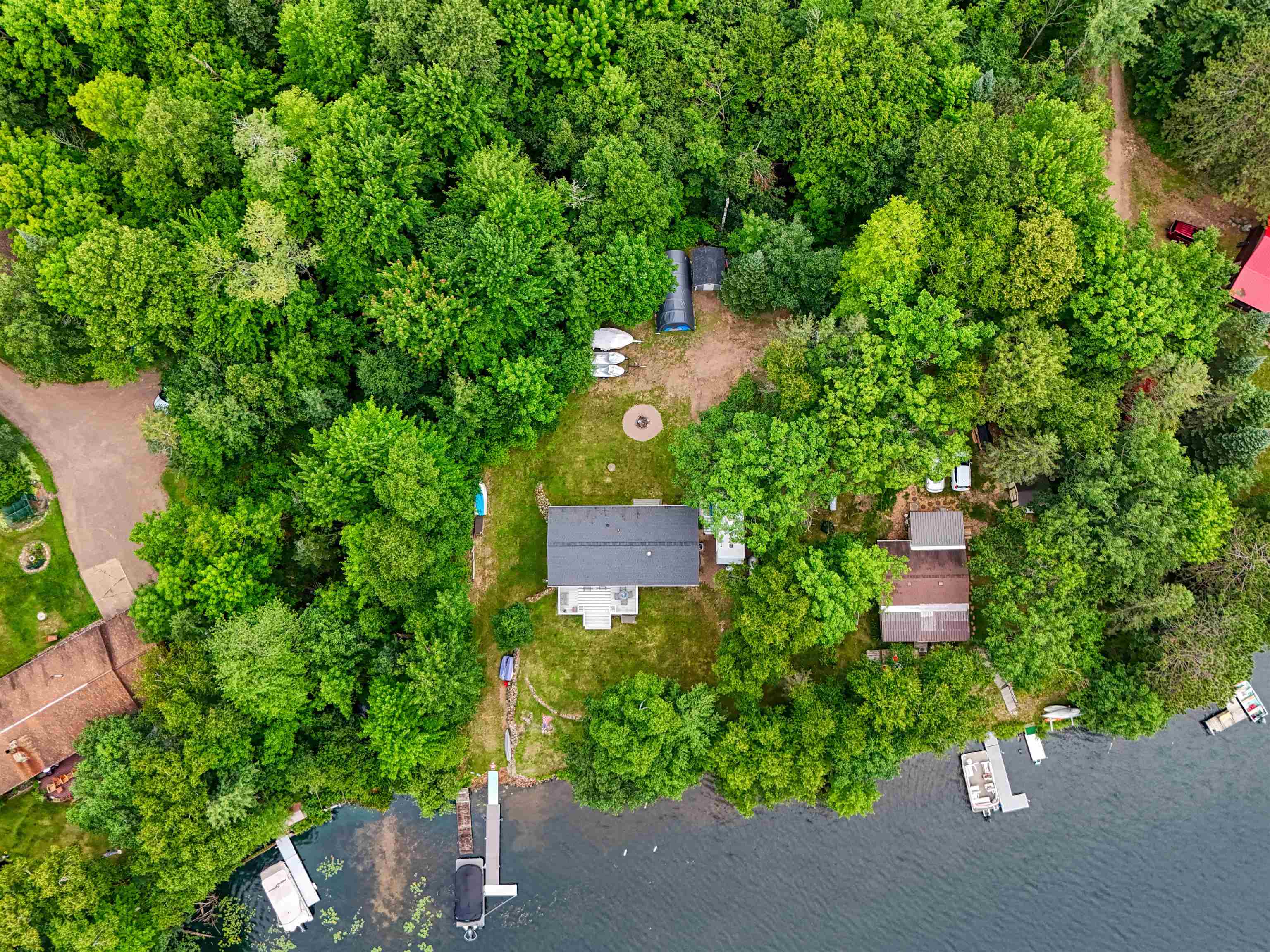 7144 Malm Road Winter, WI 54896 - Photo 8 of 58 Aerial view of property's location