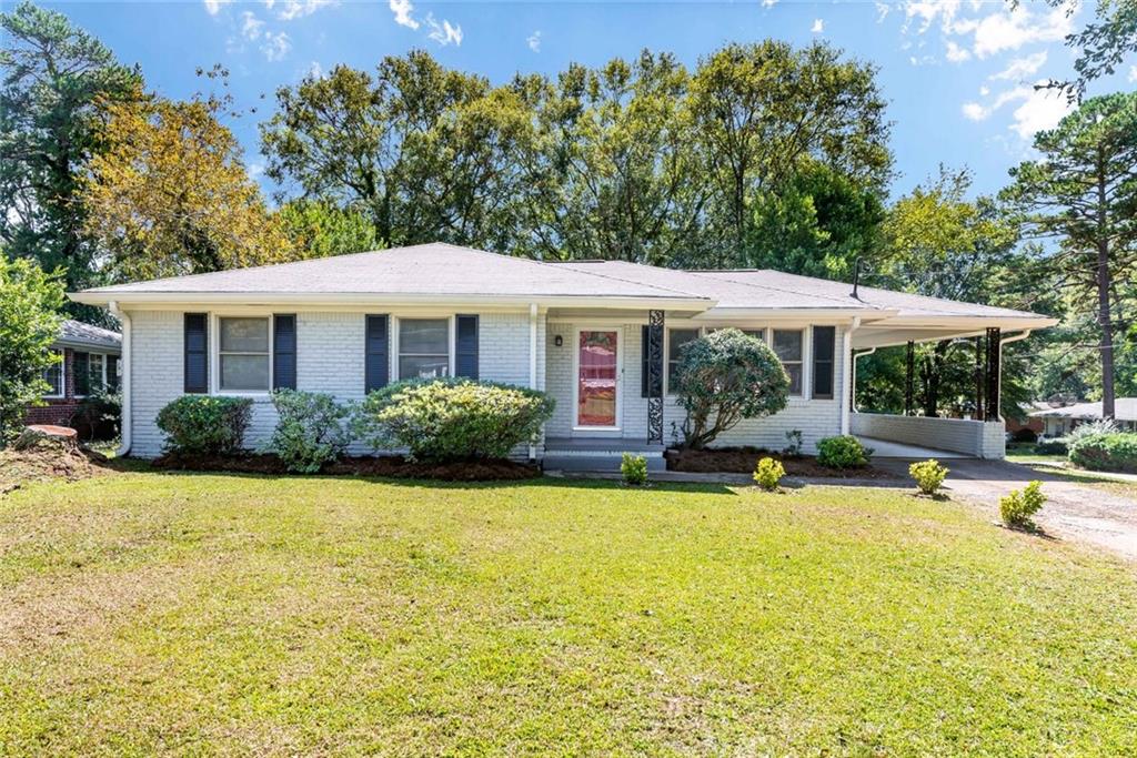 2461 Fontaine Circle Decatur, GA 30032 - Photo 1 of 1 a view of a house with swimming pool and sitting area