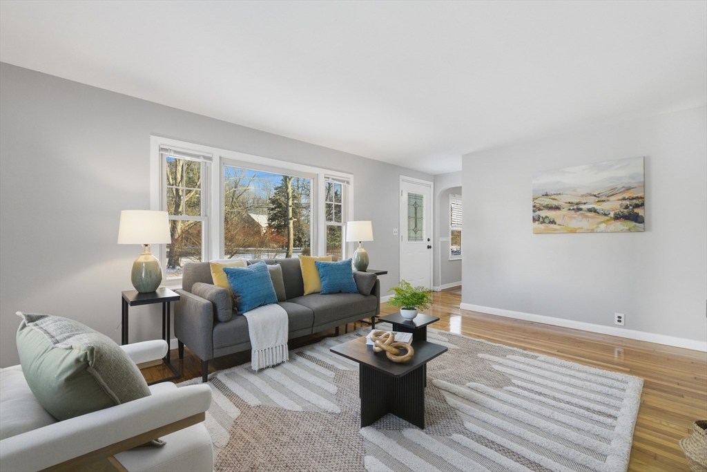 4 Smith Street Attleboro, MA 02703 - Photo 3 of 20 a living room with furniture and wooden floor