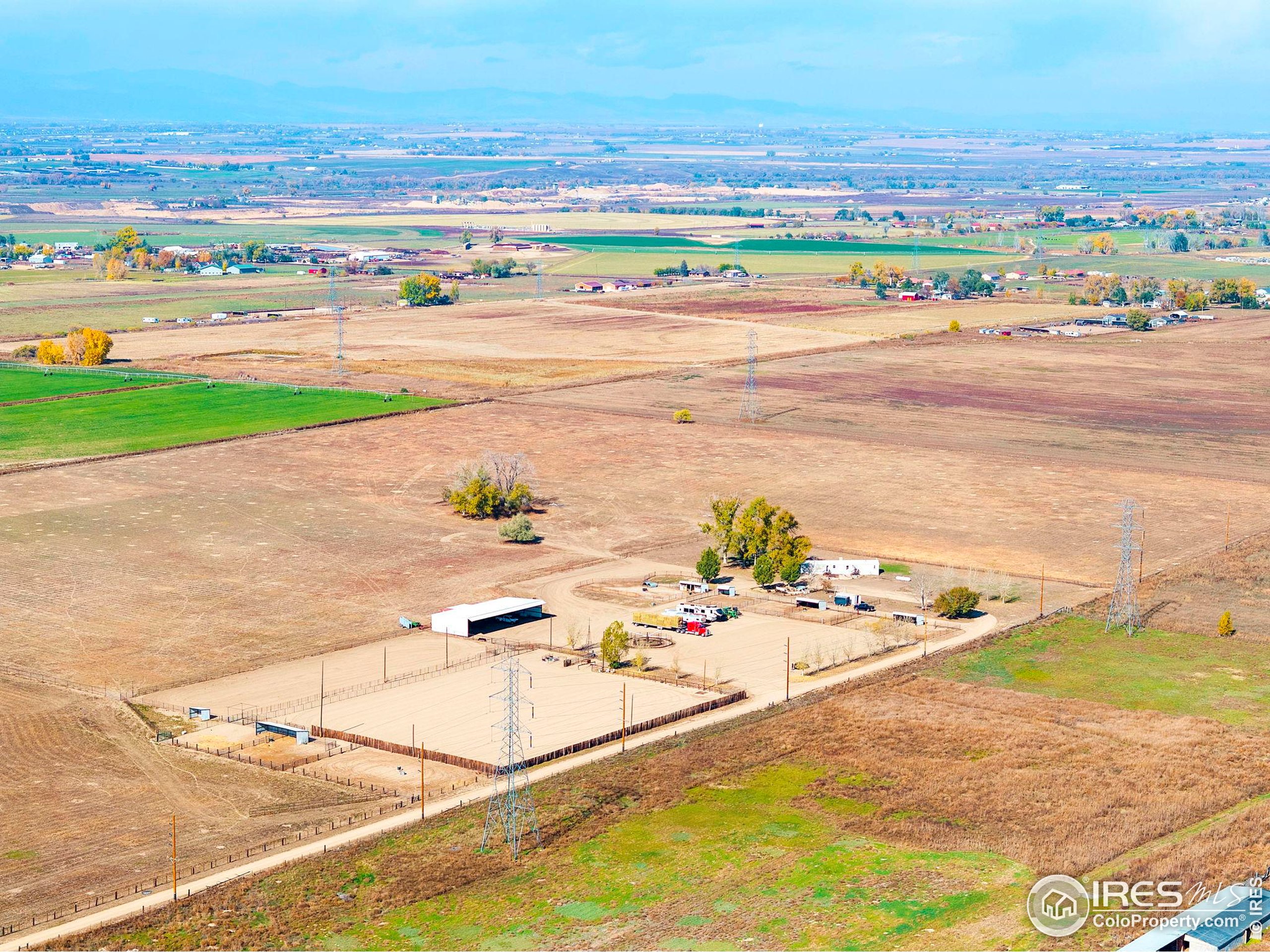 a view of an ocean and city