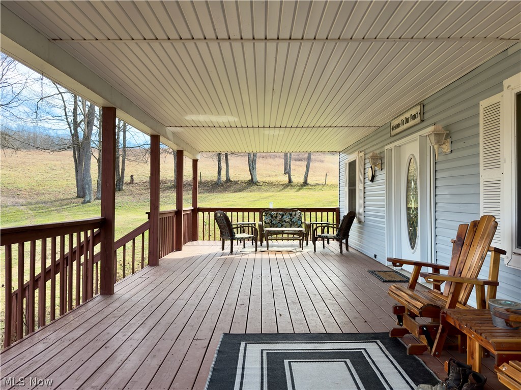 17377 Murphy Road Amesville, OH 45711 - Photo 3 of 43 View of wooden terrace