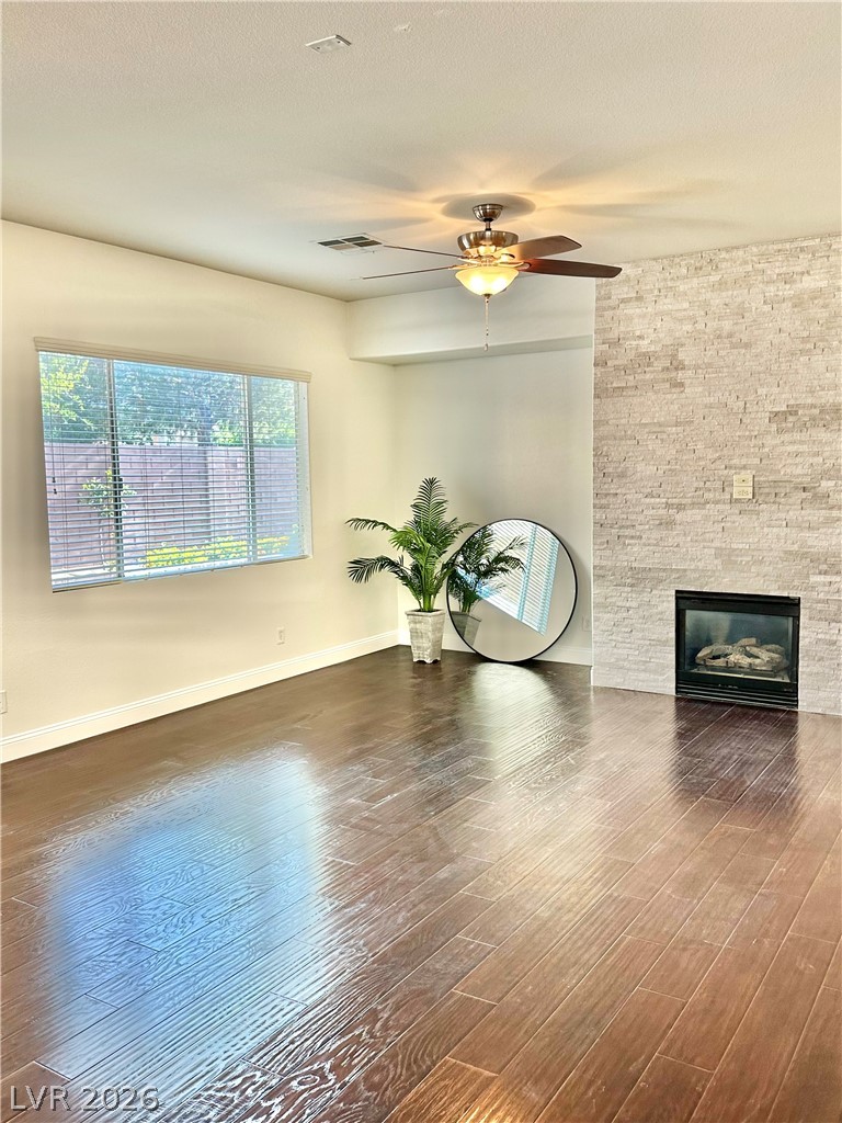 9996 Liberty View Road Las Vegas, NV 89148 - Photo 19 of 64 GORGEOUS STONE FIREPLACE.