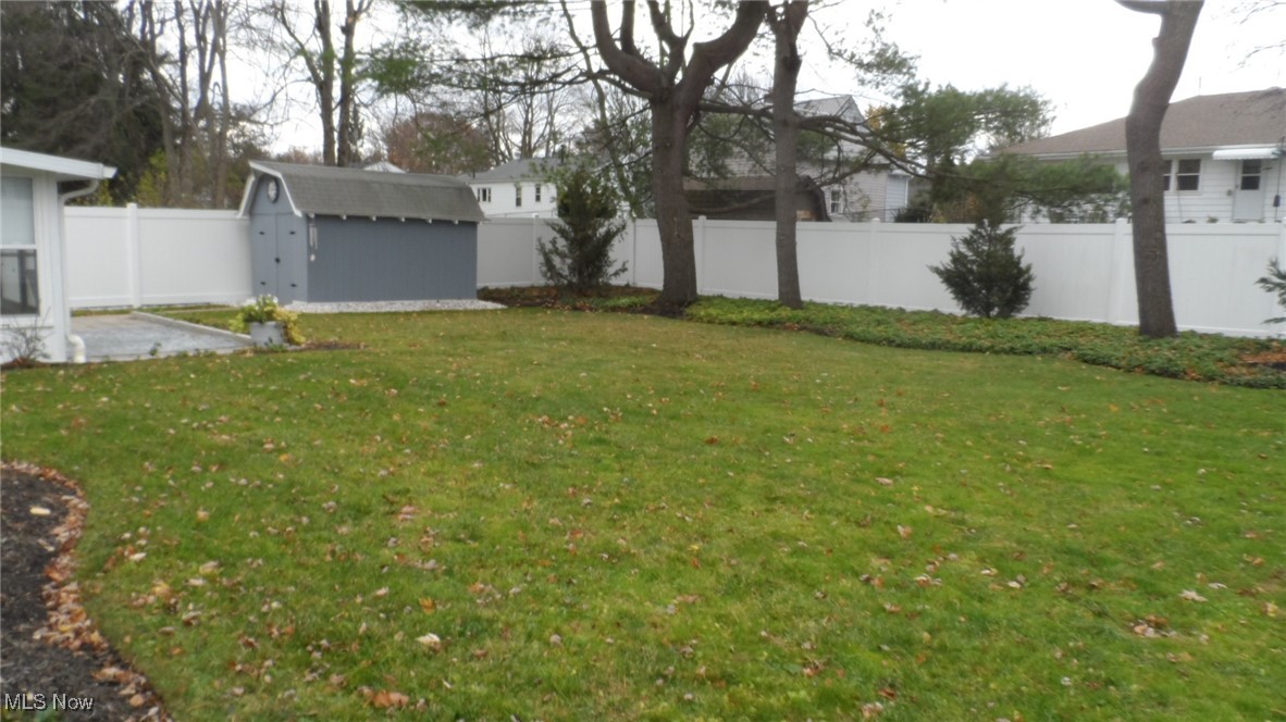 2542 Carson Road Fairlawn, OH 44333 - Photo 28 of 28 View of yard with a storage shed