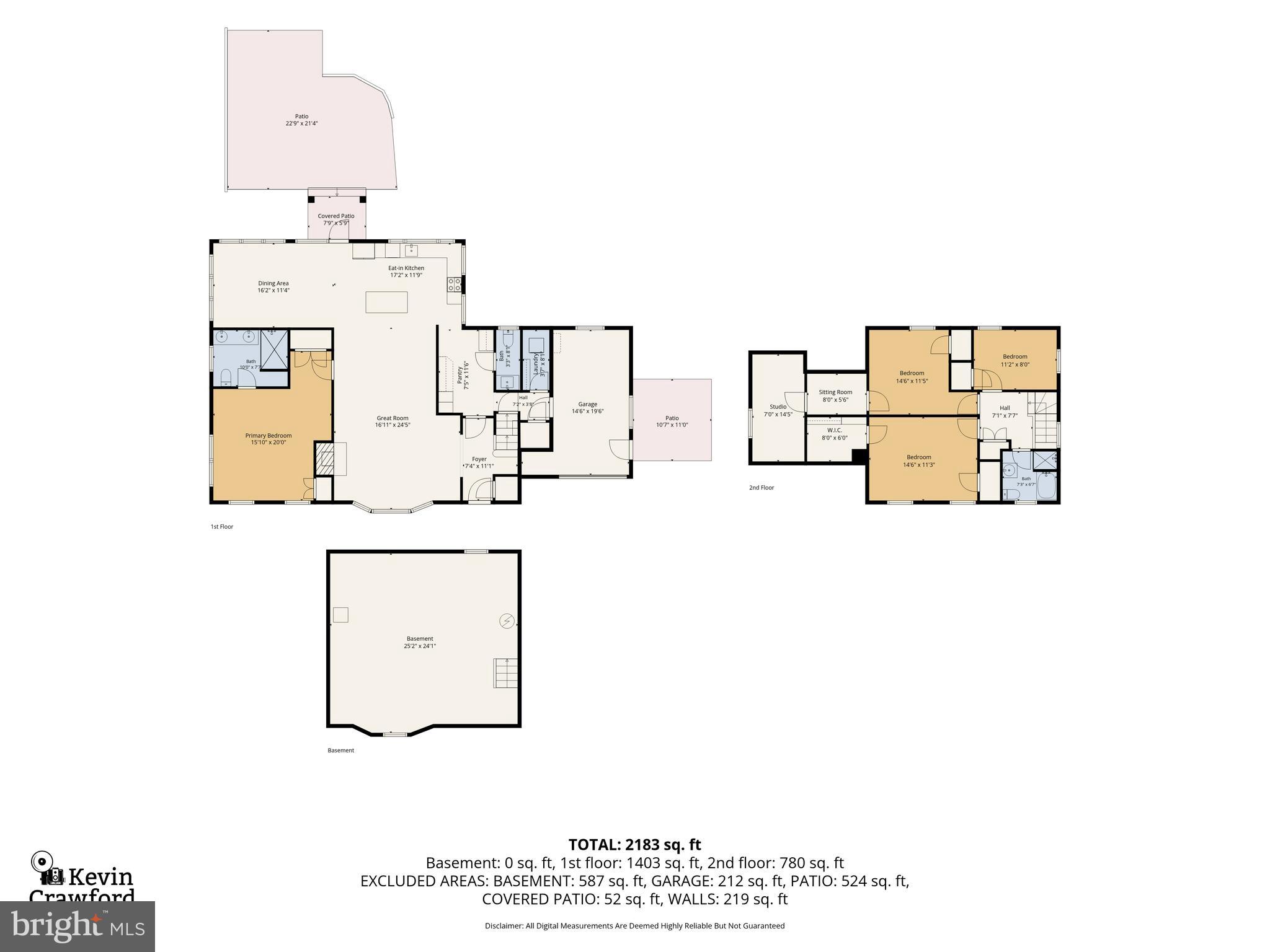 7 Colonial Ridge Drive Yardley, PA 19067 - Photo 68 of 68 Whole House Floor Plan