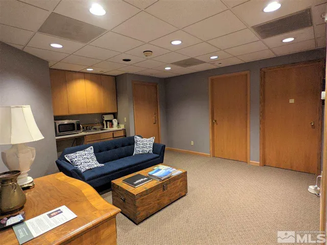 a room with storage and utility