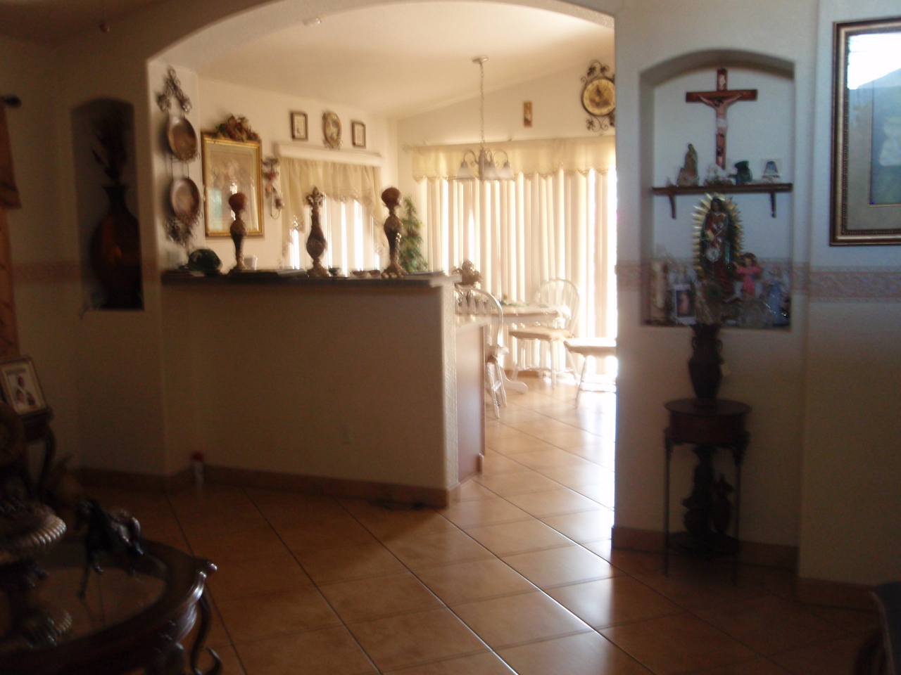 View from front door