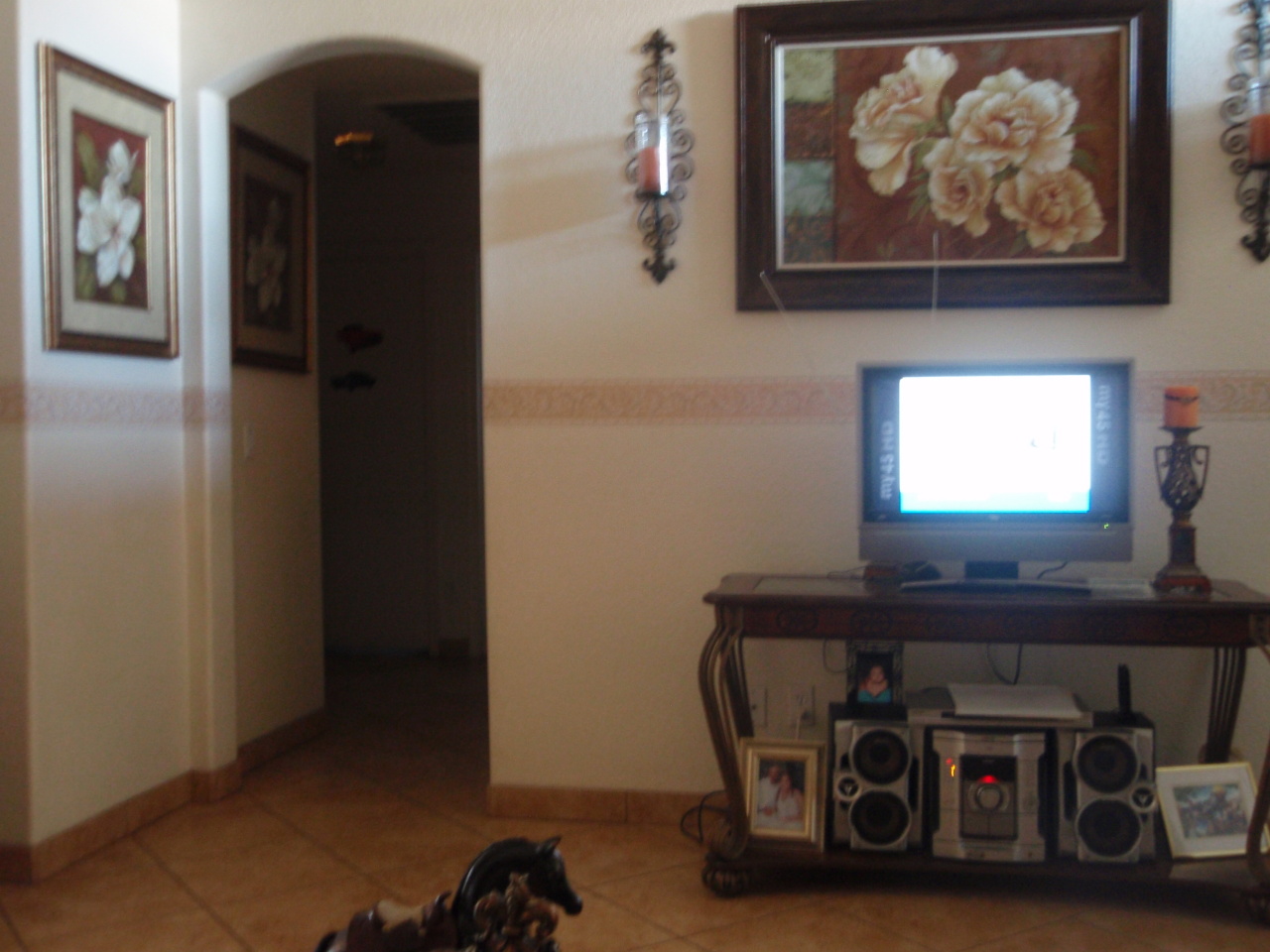 View from living room