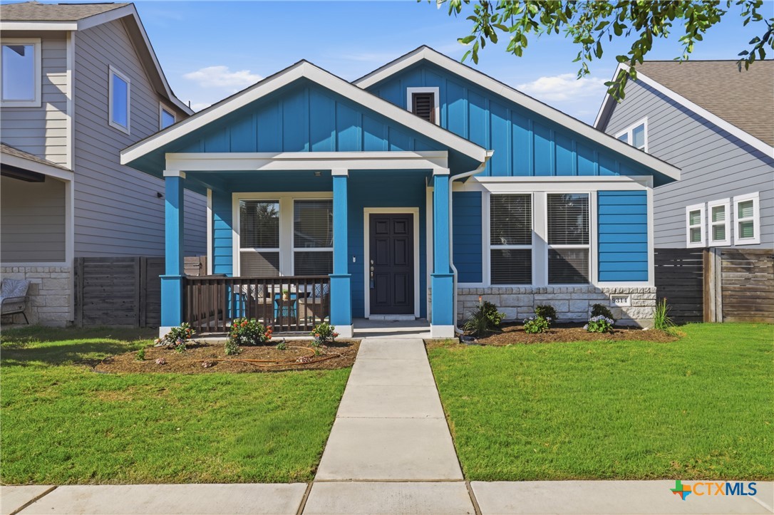 Freshly painted cottage in Goodnight Ranch.