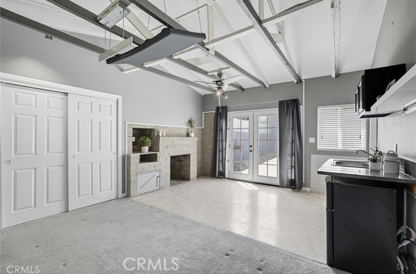 1424 Post Avenue Torrance, CA 90501 - Photo 28 of 34 a living room with stainless steel appliances kitchen island granite countertop furniture and a kitchen view