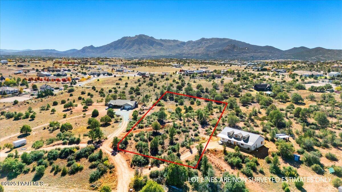 a view of lake and mountain