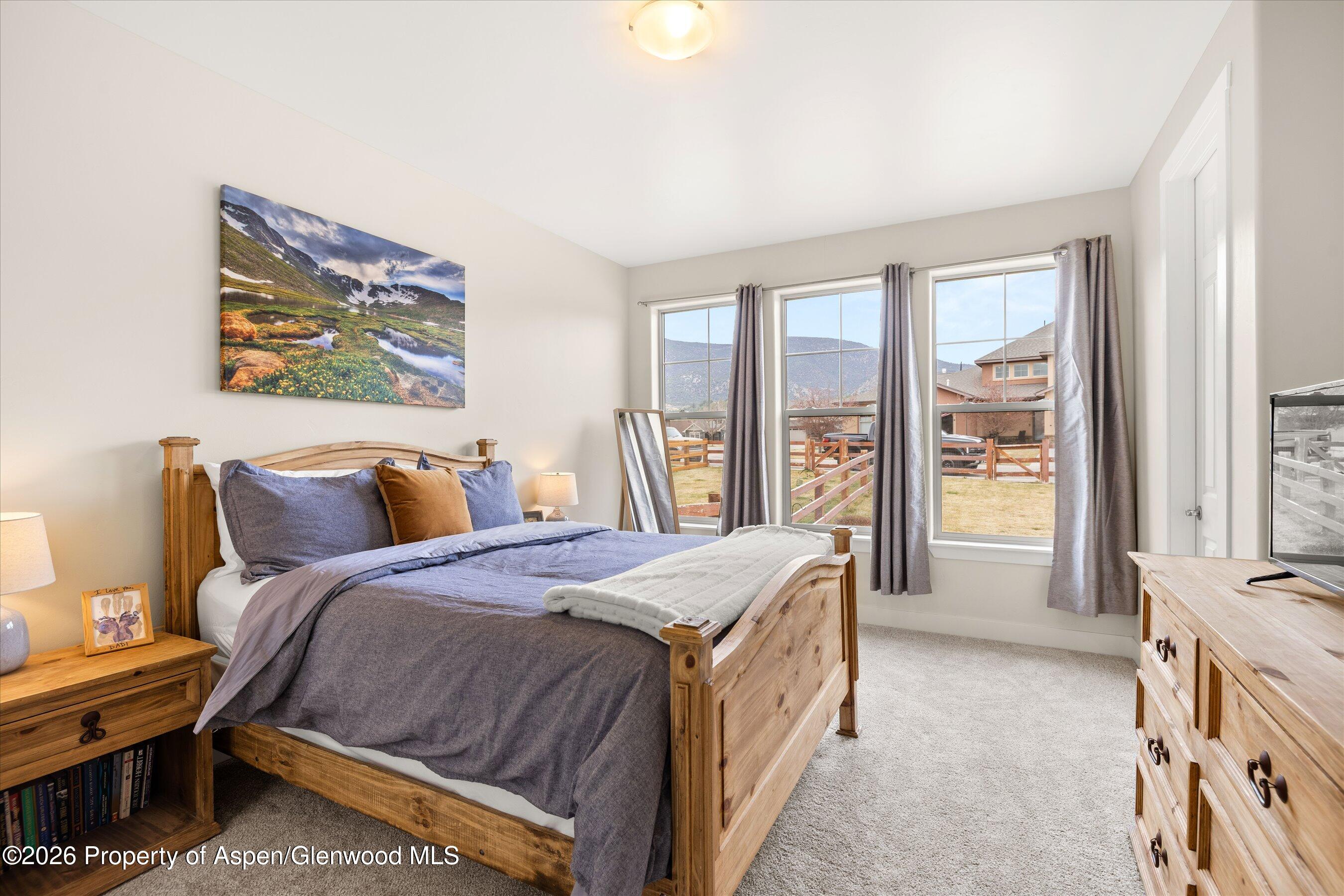 114 Redstone Drive New Castle, CO 81647 - Photo 10 of 20 a bed room with a bed and a tv